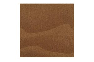 Ege tæppe - A new Wave - Model Sand - Farve Rust 